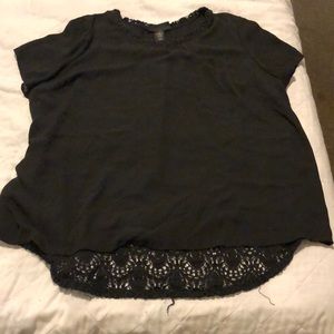 Black lane Bryant blouse
